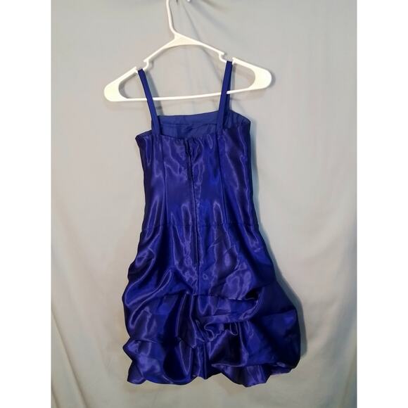 Jessica McClintock Blue prom / party / cocktail dress - Picture 2 of 6